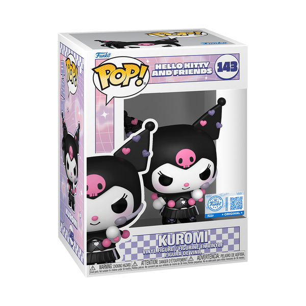 Hello Kitty and Friends Kuromi K-Pop Funko Pop! Vinyl Figure #143 - Entertainment Earth Exclusive