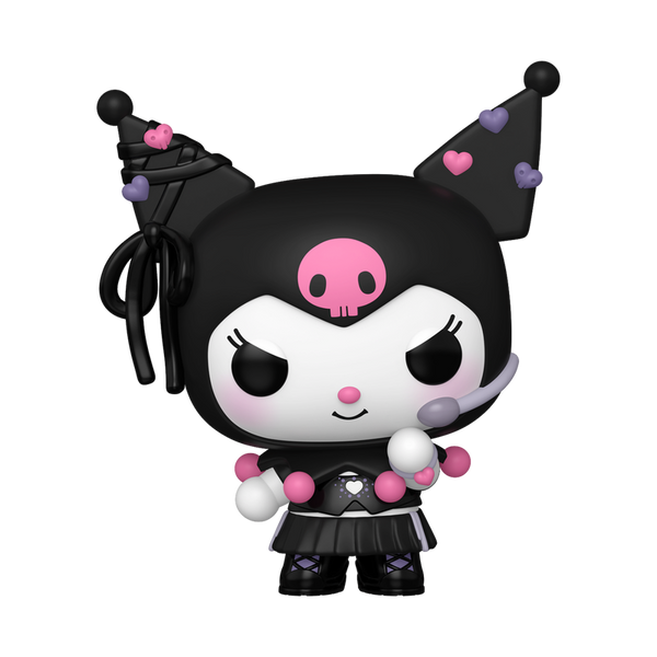 Hello Kitty and Friends Kuromi K-Pop Funko Pop! Vinyl Figure #143 - Entertainment Earth Exclusive