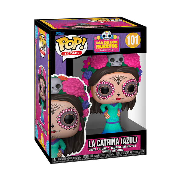 Dia de Los Muertos La Catrina (Azul) Funko Pop! Vinyl Figure #101 (Pre-Order)