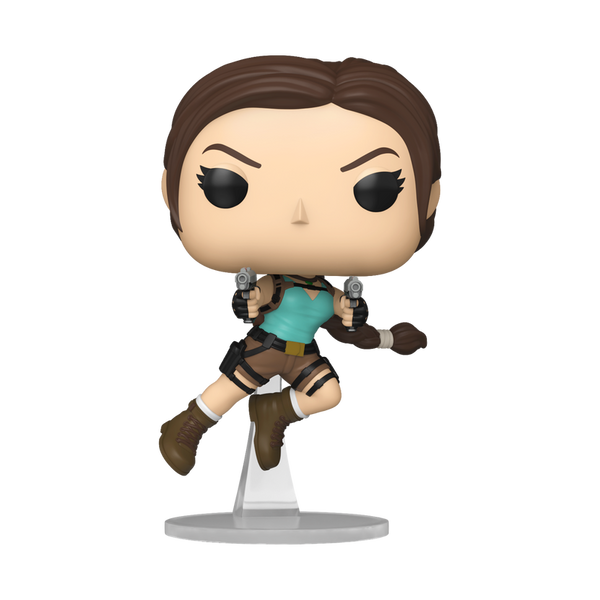 Tomb Raider Lara Croft Jumping (30th Anniversary) Funko Pop! Vinyl Figure #1283 (Pre-Order)