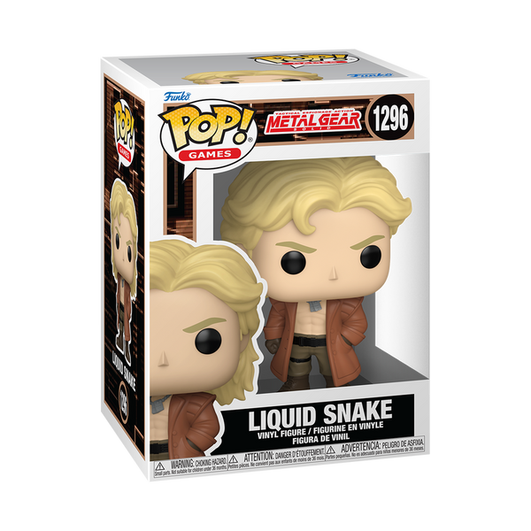 Metal Gear Solid Liquid Snake Funko Pop! Vinyl Figure #1296 (Pre-Order)