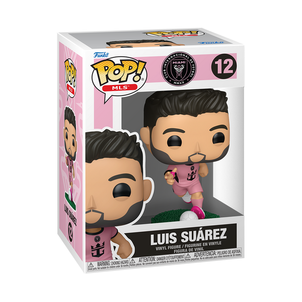 MLS Inter Miami Luis Suarez (Pink Uniform) Funko Pop! Vinyl Figure #12 (Pre-Order)