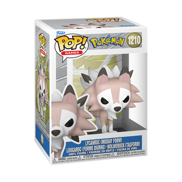 Pokemon Lycanroc (Midday Form) Funko Pop! Vinyl Figure #1210 (Pre-Order)