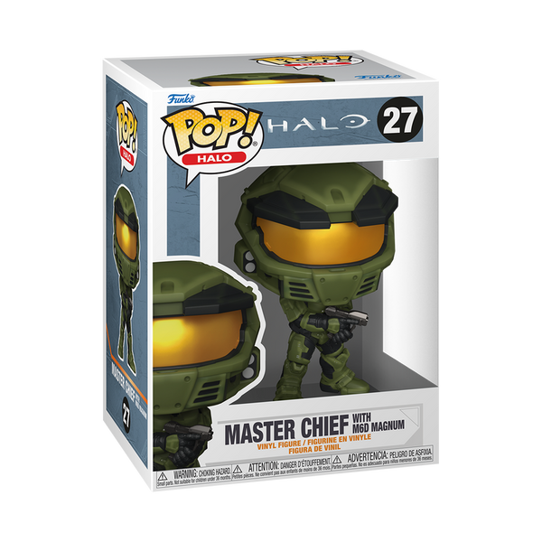 Halo 25th Anniversary Master Chief with M6D Magnum Funko Pop! Vinyl Figure #27 (Pre-Order)