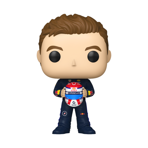 Formula 1 Redbull Verstappen (Holding Helmet) Funko Pop! Vinyl Figure #17 (Pre-Order)