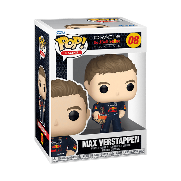 Funko Pop! Racing: Red Bull Racing - Max Verstappen with Helmet #8