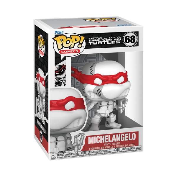 Pop! Michelangelo (Battle Damaged) (Comic Deco) (Pre-Order)