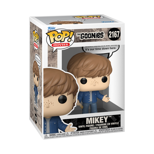 Goonies Mikey (Michael Walsh) (It's Our Time) Funko Pop! Sayings Vinyl Figure #2167 (Pre-Order)