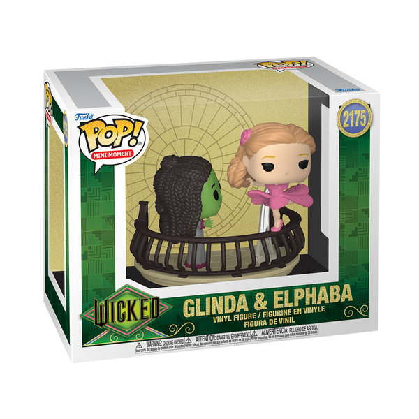 Wicked Glinda and Elphaba Popular Funko Pop! Vinyl Figure Mini Moment #2175 (Pre-Order)