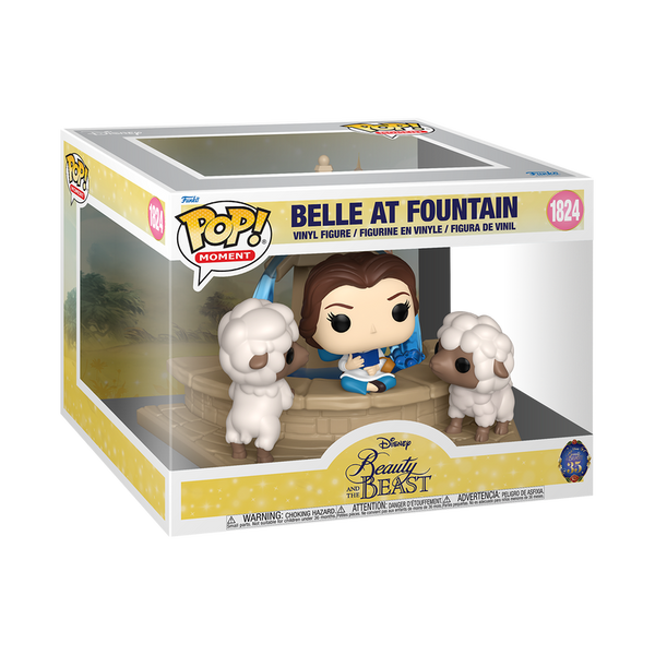 Beauty and the Beast Belle at Fountain Funko Pop! Moment Figure #1824 (Pre-Order)