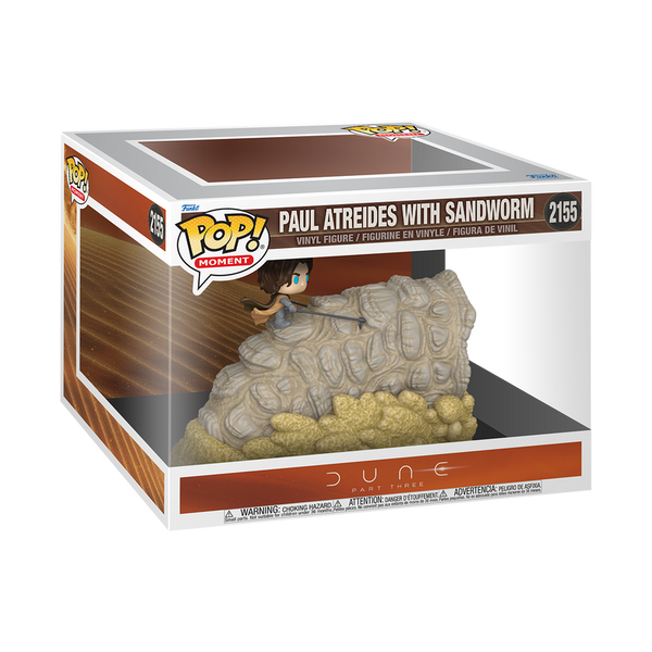 Dune Pop! Moment Paul Atreides with Sandworm #2155 (Pre-Order)
