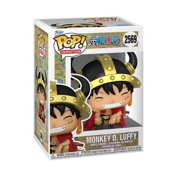 One Piece Pop! Monkey D. Luffy with Helmet #2569 - Chase Bundle - 1 Chase & 5 Commons (Pre-Order)