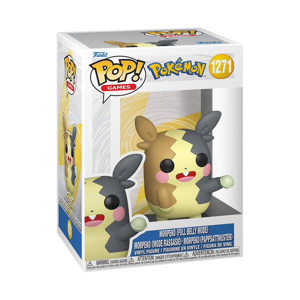 Pokemon Morpeko (Full Belly Mode) Funko Pop! Vinyl Figure #1271 (Pre-Order)