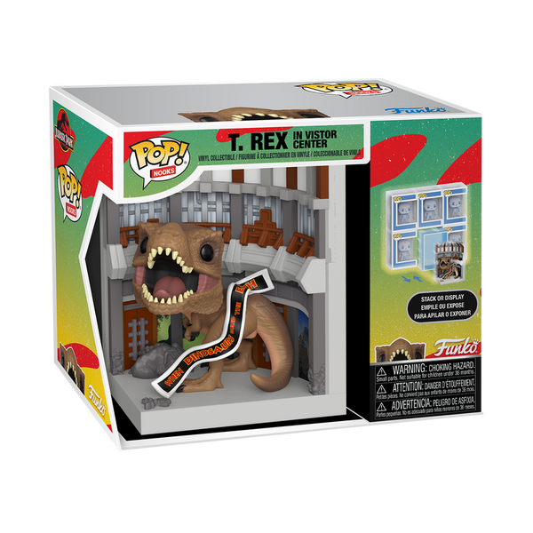 Jurassic Park T. Rex in Visitor Center Funko Pop! Nook Figure (Pre-Order)