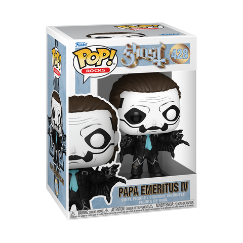Funko Pop! Rocks: Ghost - Papa Emeritus IV (Bat Outfit) (Glitter) #428