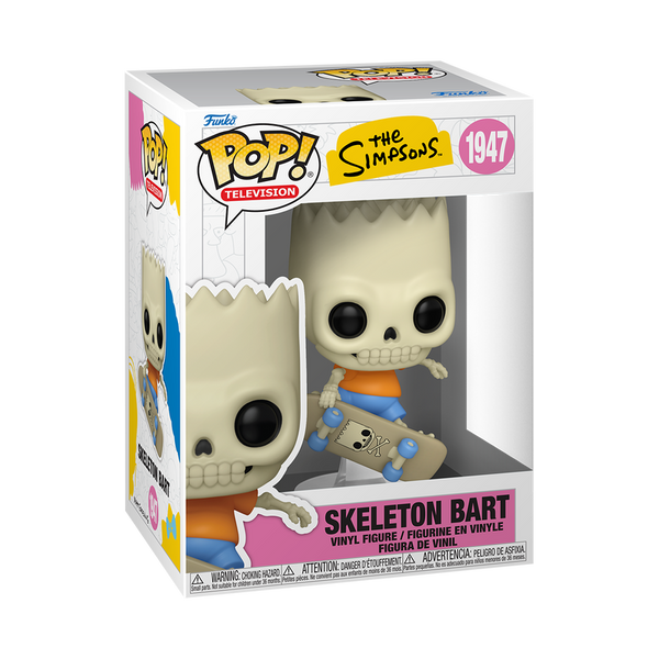 The Simpsons Skeleton Bart Funko Pop! Vinyl Figure #1947 (Pre-Order)