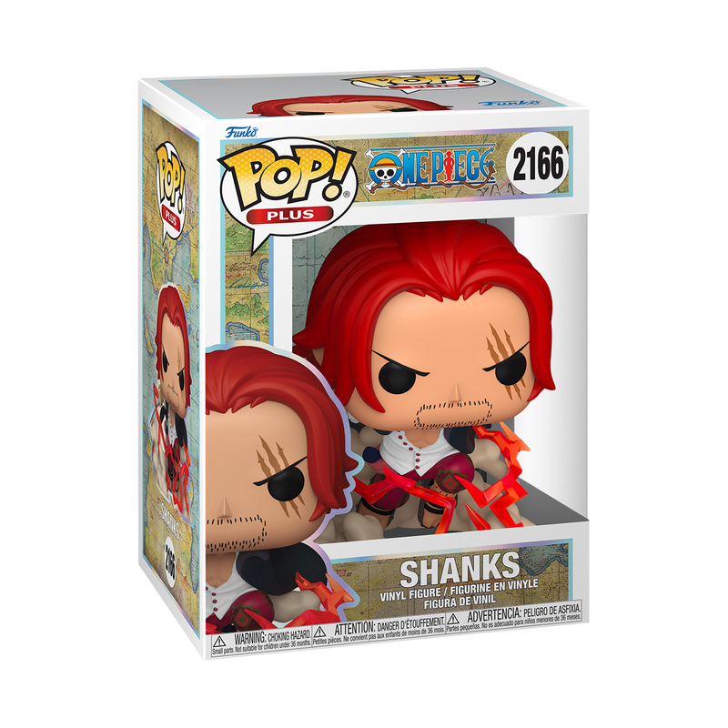 One Piece Shanks Funko Pop! Vinyl Figure Plus #2166 (Pre-Order)