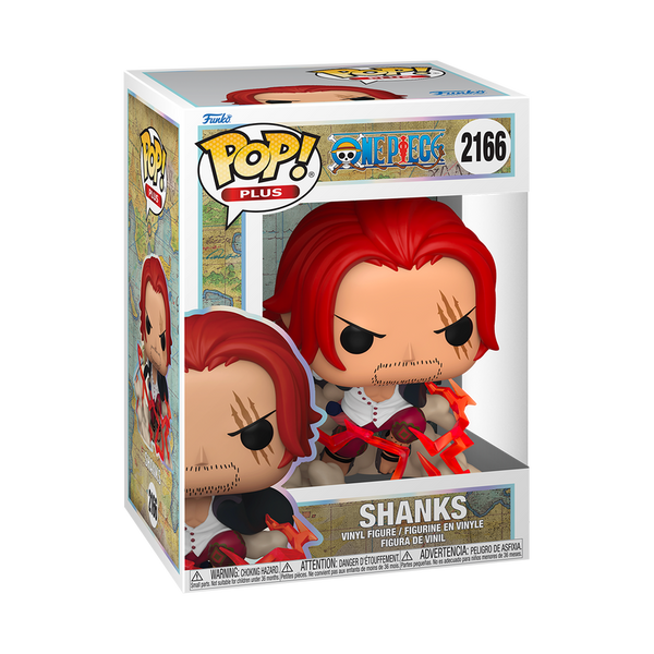 One Piece Shanks Funko Pop! Vinyl Figure Plus #2166 (Pre-Order)