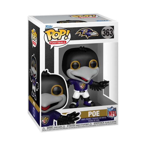 NFL Mascots Ravens Poe Funko Pop! Vinyl Figure #363 (Pre-Order)