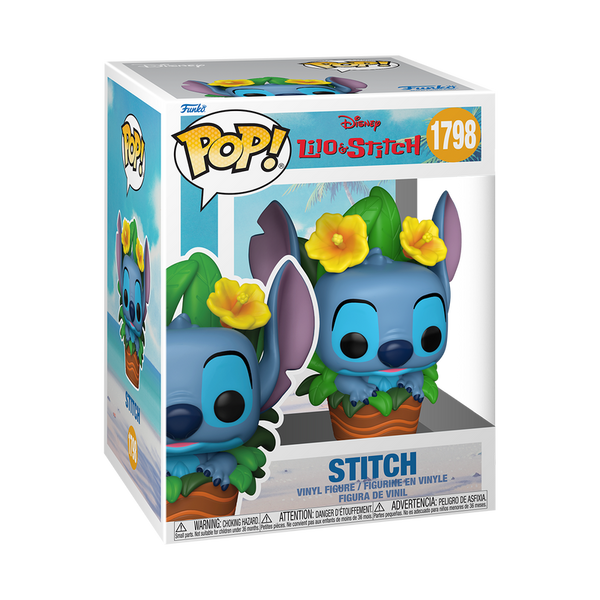 Lilo & Stitch - Stitch in Potted Plant Premium Funko Pop! Vinyl Figure #1798 (Pre-Order)