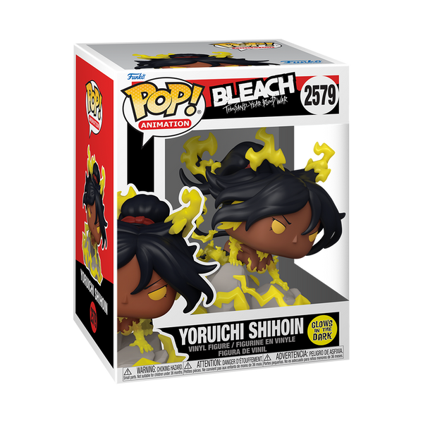 Bleach: Thousand Year Blood War Yoruichi Shihoin Glow-in-the-Dark Premium Funko Pop! Vinyl Figure #2579 (Pre-Order)