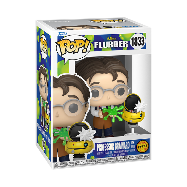 Disney's Flubber Professor Brainard with Weebo Funko Pop! Vinyl Figure and Pop! Buddy #1833 - Chase Bundle (Pre-Order)