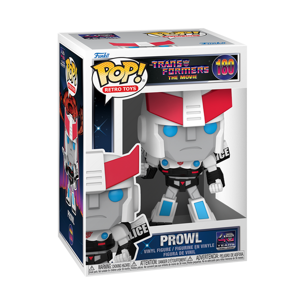 The Transformers: The Movie (40th Anniversary) Prowl Funko Pop! Vinyl Figure #180 (Pre-Order)