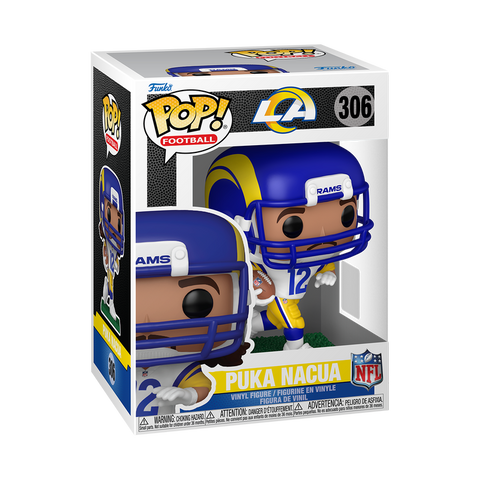 Funko Pop! NFL: Los Angeles Rams - Puka Nacua #306