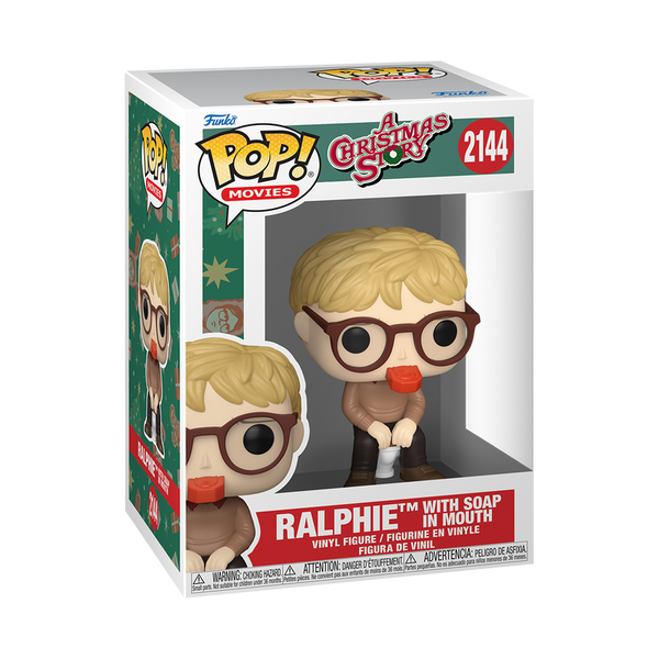 A Christmas Story Ralphie with Soap in Mouth Funko Pop! Vinyl Figure #2144 (Pre-Order)
