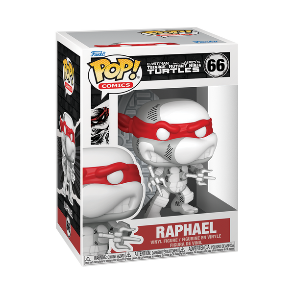 Pop! Raphael (Battle Damaged) (Comic Deco) (Pre-Order)