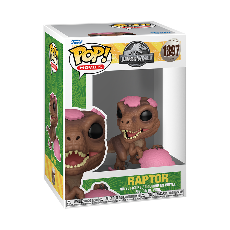 Jurassic Park Spring Velociraptor (Pink Egg) Funko Pop! Vinyl Figure