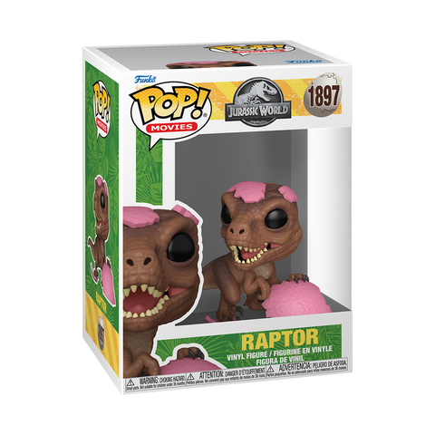 Jurassic Park Spring Velociraptor (Pink Egg) Funko Pop! Vinyl Figure