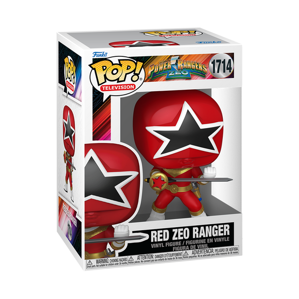 Power Rangers Zeo Red Zeo Ranger Funko Pop! Vinyl Figure #1714