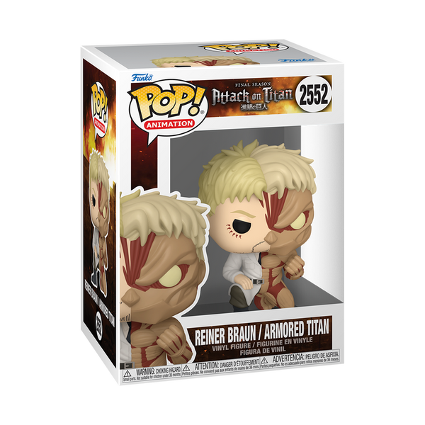 Attack on Titan Reiner Braun/Armored Titan Funko Pop! Vinyl Figure #2552 (Pre-Order)