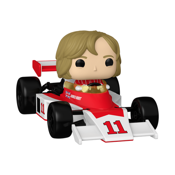 McLaren James Hunt with Mclaren M23D (1976) Super Deluxe Funko Pop! Ride Figure #157 (Pre-Order)