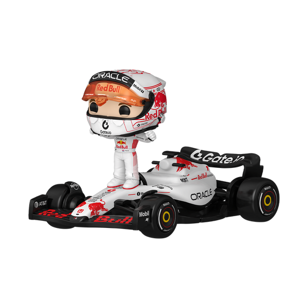 Formula 1 Redbull Max Verstappen White Super Deluxe Funko Pop! Ride #152 (Pre-Order)