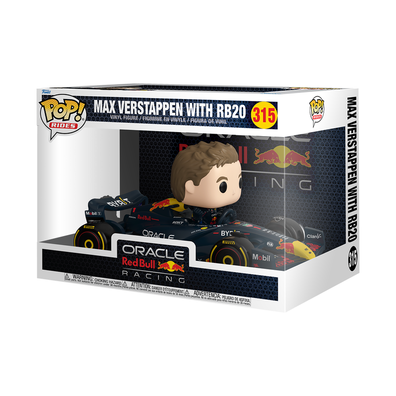 Funko Pop! Super Deluxe - Racing: Red Bull Racing - Max Verstappen with RB20 #315