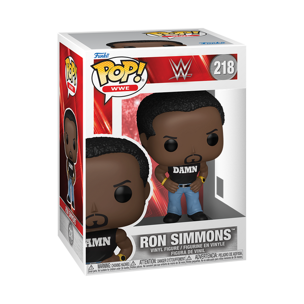 WWE Ron Simmons Funko Pop! Vinyl Figure #218 (Pre-Order)