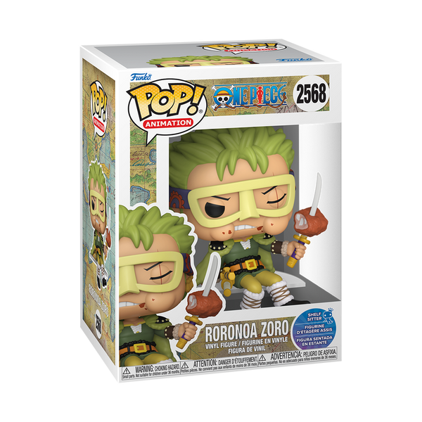 One Piece Pop! Roronoa Zoro (Shelf Sitter) #2568 (Pre-Order)