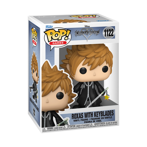 Funko Pop! Games: Kingdom Hearts- Roxas with Keyblades #1122 (Pre-Order)