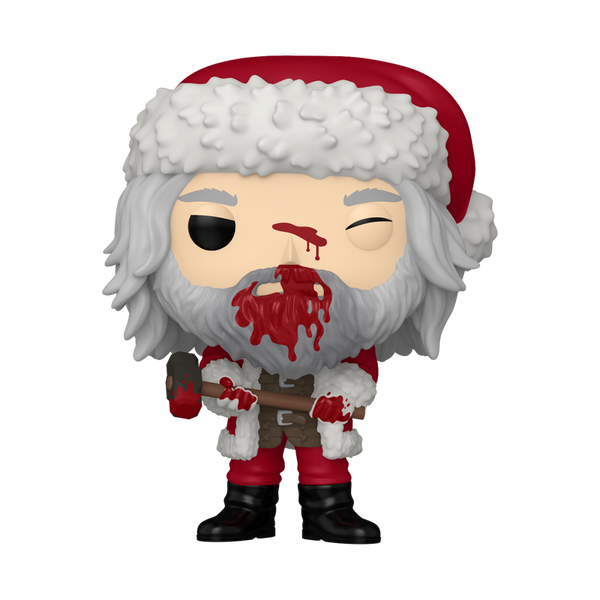 Violent Night Santa Claus with Skullcrusher (Bloody) Funko Pop! Vinyl Figure #2149 (Pre-Order)