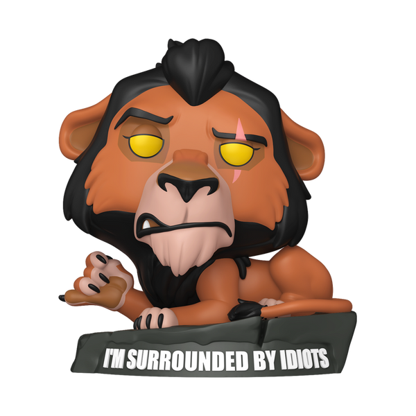 Lion King Scar (Surrounded by Idiot Meme) Funko Pop! Vinyl Figure #1801 (Pre-Order)