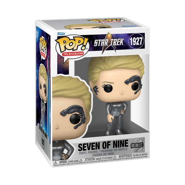Star Trek Voyager Seven of Nine Copy (Metallic) Funko Pop! Vinyl Figure #1927 (Pre-Order)