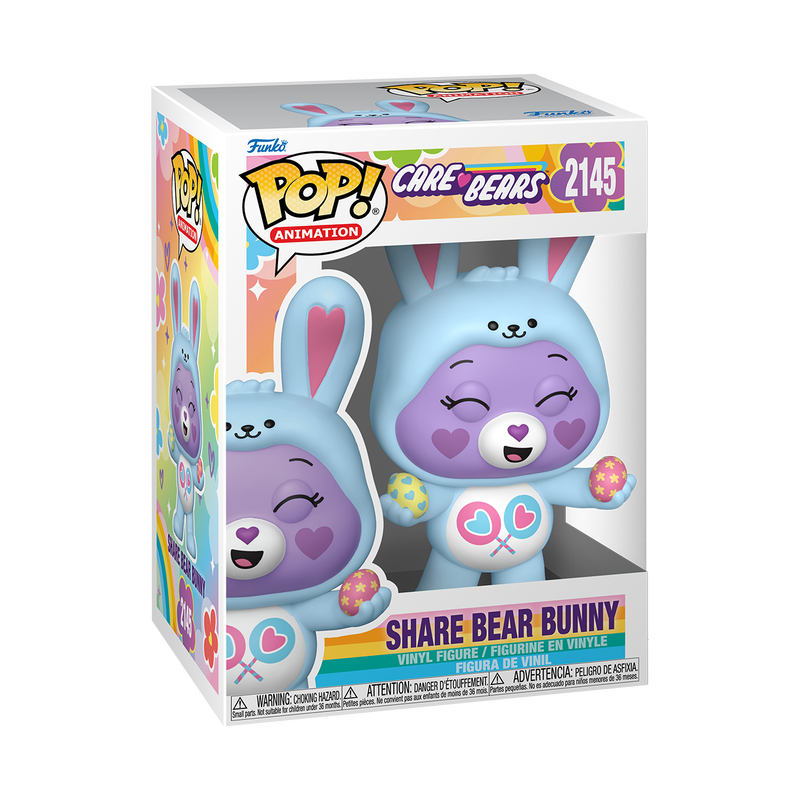 Care Bears Spring 2026 Share Bear Bunny Funko Pop! Vinyl Figure #2145