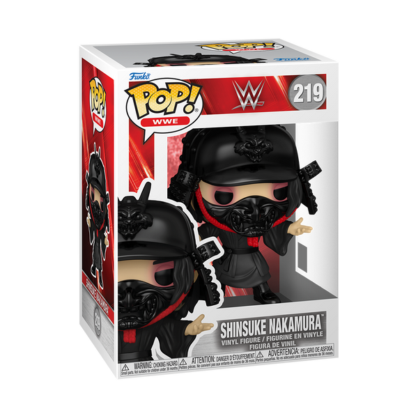 WWE Shinsuke Nakamura Funko Pop! Vinyl Figure #219 - Common (Pre-Order)