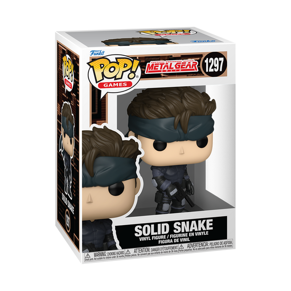 Metal Gear Solid Solid Snake Funko Pop! Vinyl Figure #1297 (Pre-Order)