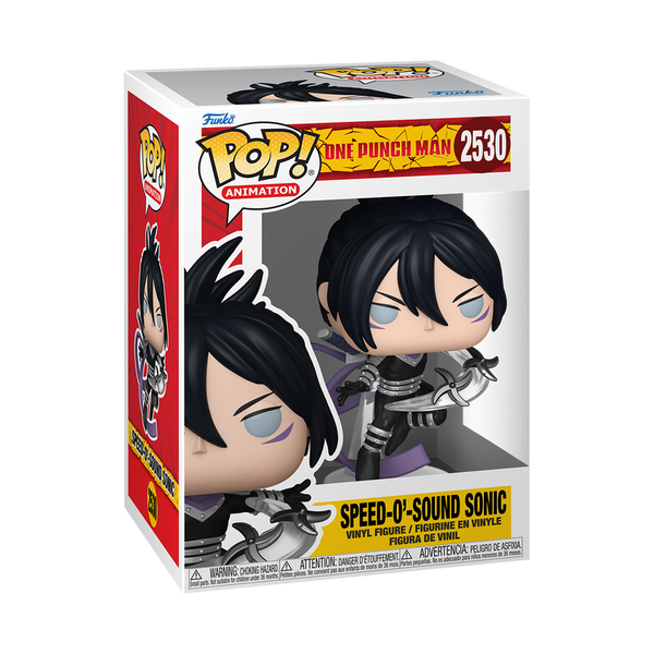 One Punch Man Speed-O'-Sonic Funko Pop! Vinyl Figure #2530 (Pre-Order)