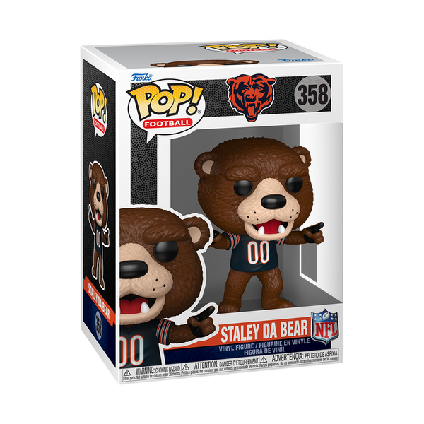 NFL Mascots Bears Staley Da Bear Funko Pop! Vinyl Figure #358 (Pre-Order)