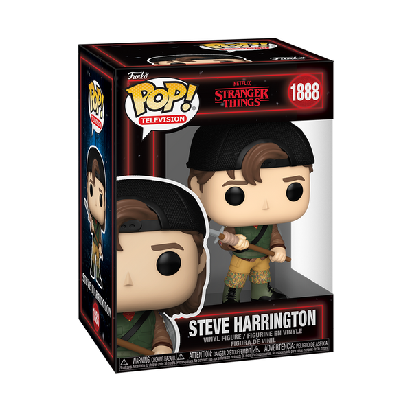 Stranger Things Season 5 Steve Harrington Funko Pop! Vinyl Figure #1888