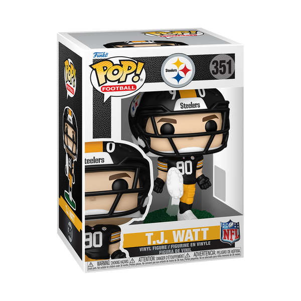 NFL Steelers T.J. Watt (Punting) Funko Pop! Vinyl Figure #351 (Pre-Order)